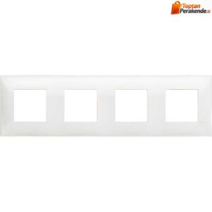 Bticino-Classia-Polimer-Plastik-Cerceve-4x2-M-Beyaz.jpg Bticino Classia Polimer Plastik Çerçeve 4x2 M Beyaz